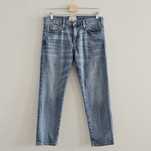 Current Elliott the Boyfriend Jeans Super Loved Size 26 Blue Bohemian Relaxed